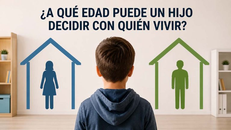 Lee más sobre el artículo ¿A qué edad puede un hijo decidir con quién vivir?